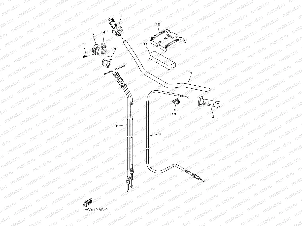 STEERING HANDLE & CABLE