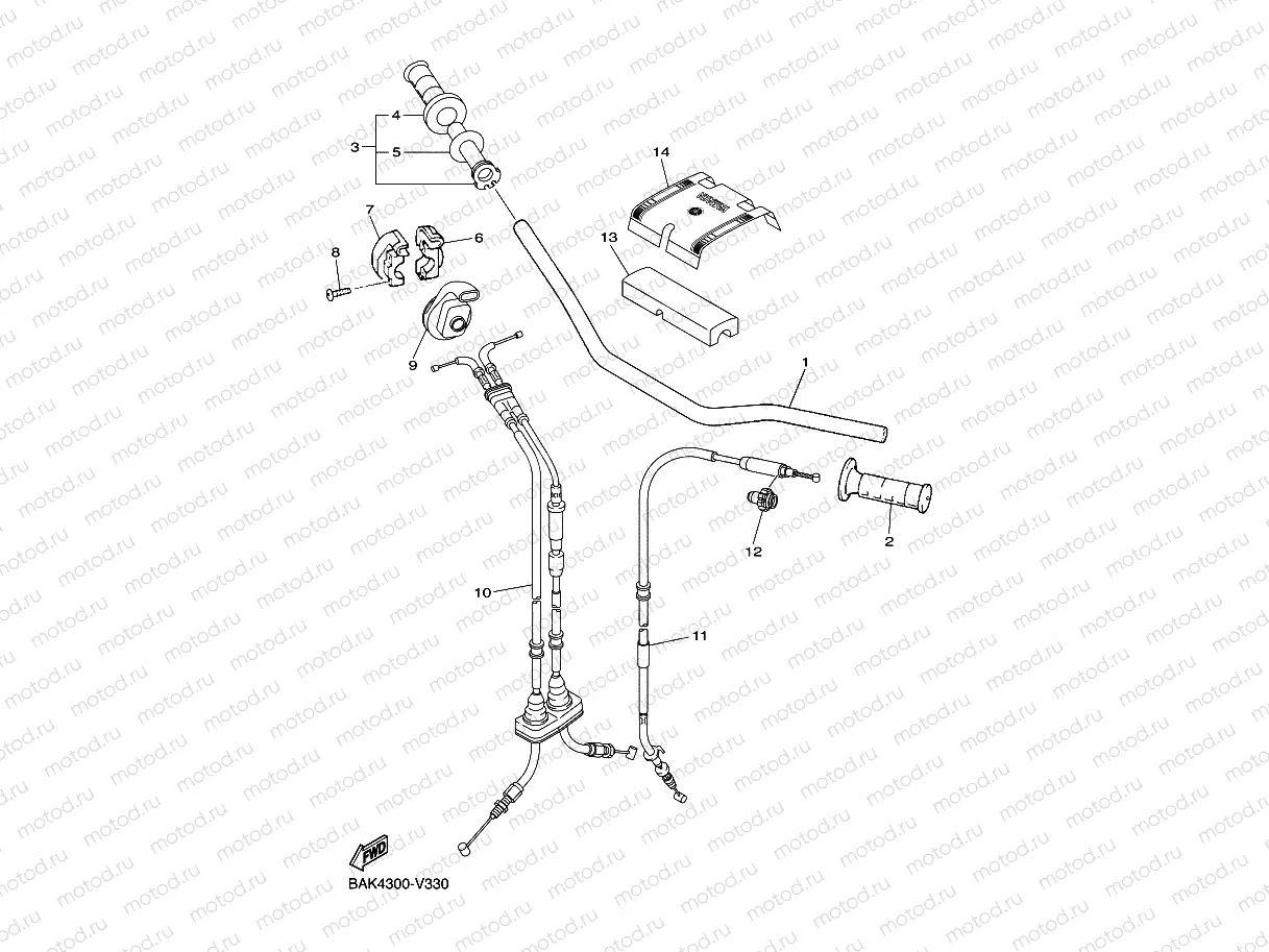STEERING HANDLE & CABLE