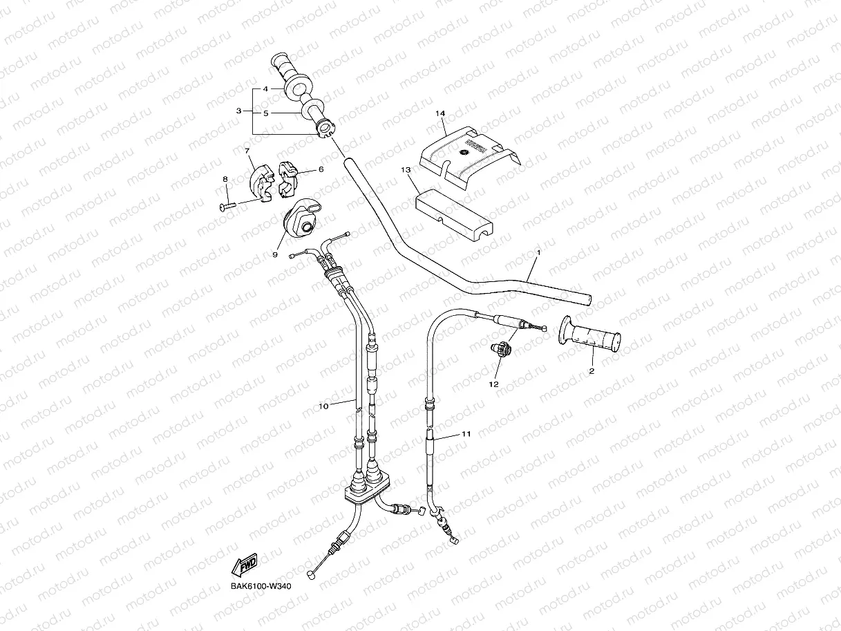 STEERING HANDLE & CABLE
