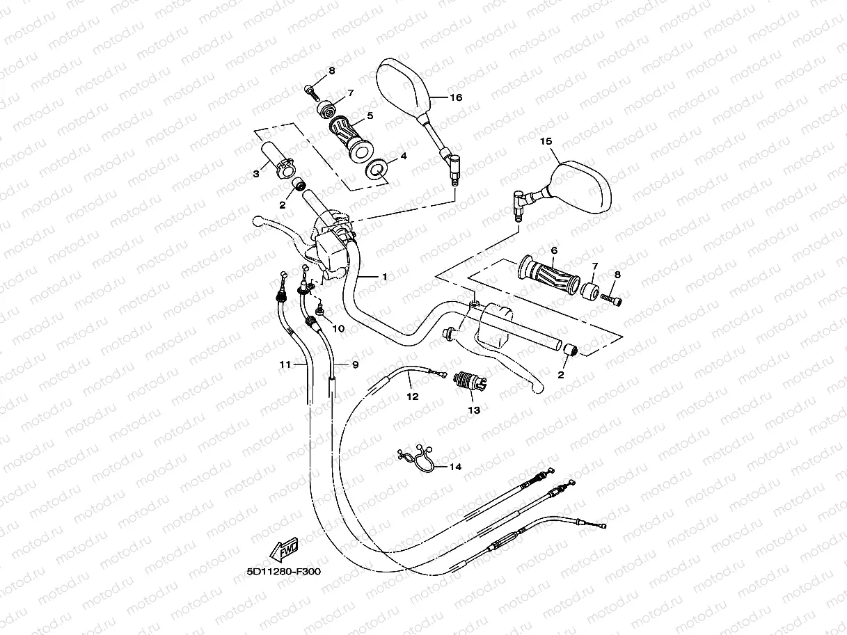 STEERING HANDLE & CABLE