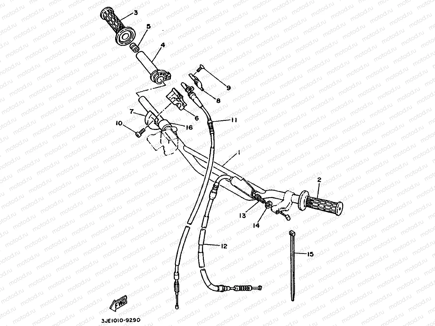 STEERING HANDLE & CABLE