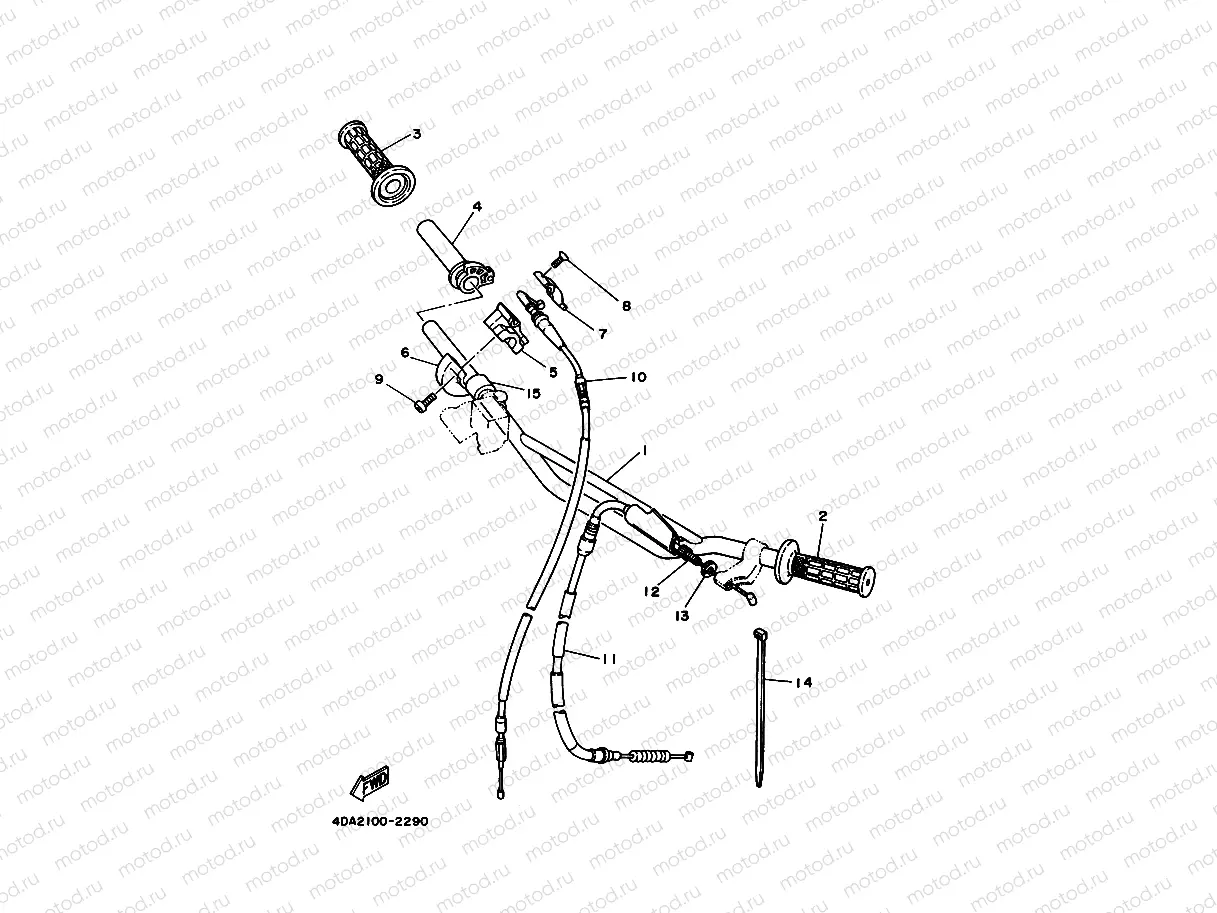 STEERING HANDLE & CABLE