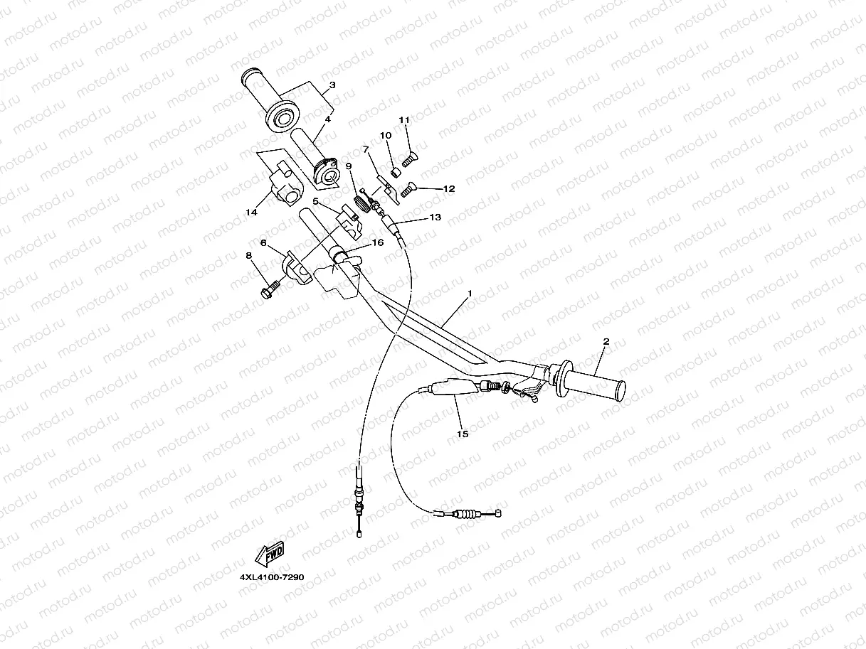 STEERING HANDLE & CABLE