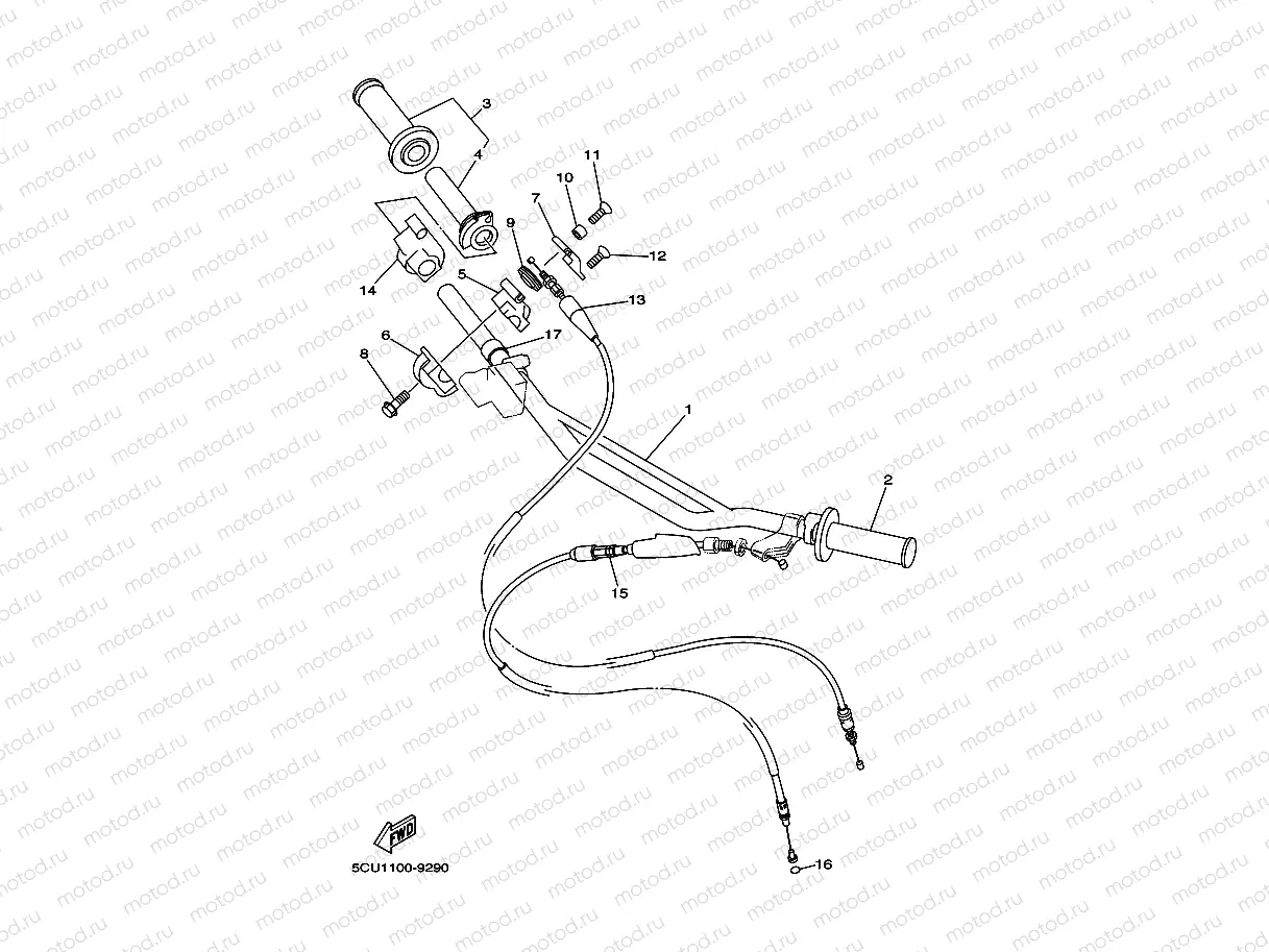 STEERING HANDLE & CABLE