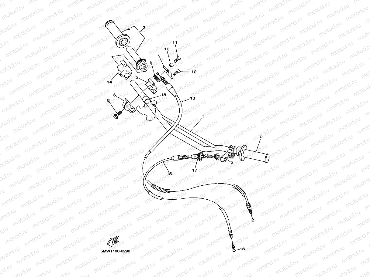 STEERING HANDLE & CABLE