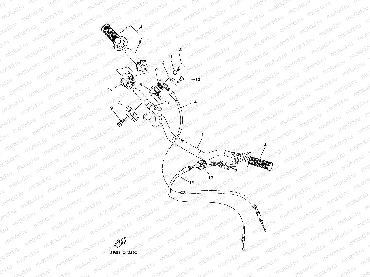 STEERING HANDLE & CABLE