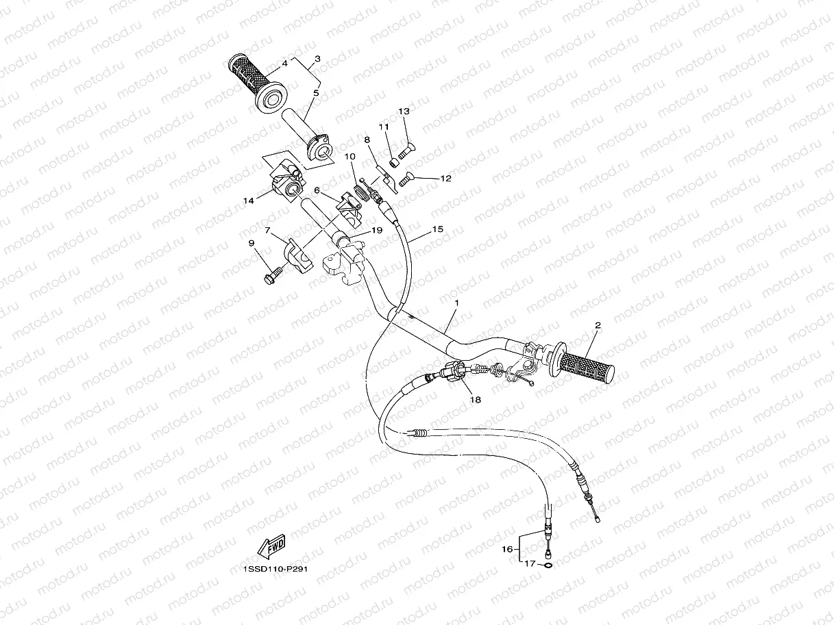 STEERING HANDLE & CABLE