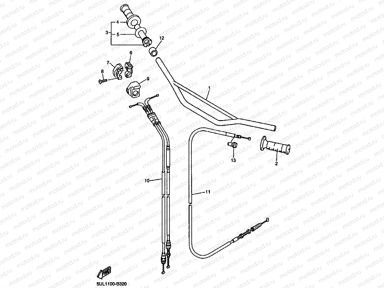 STEERING HANDLE & CABLE