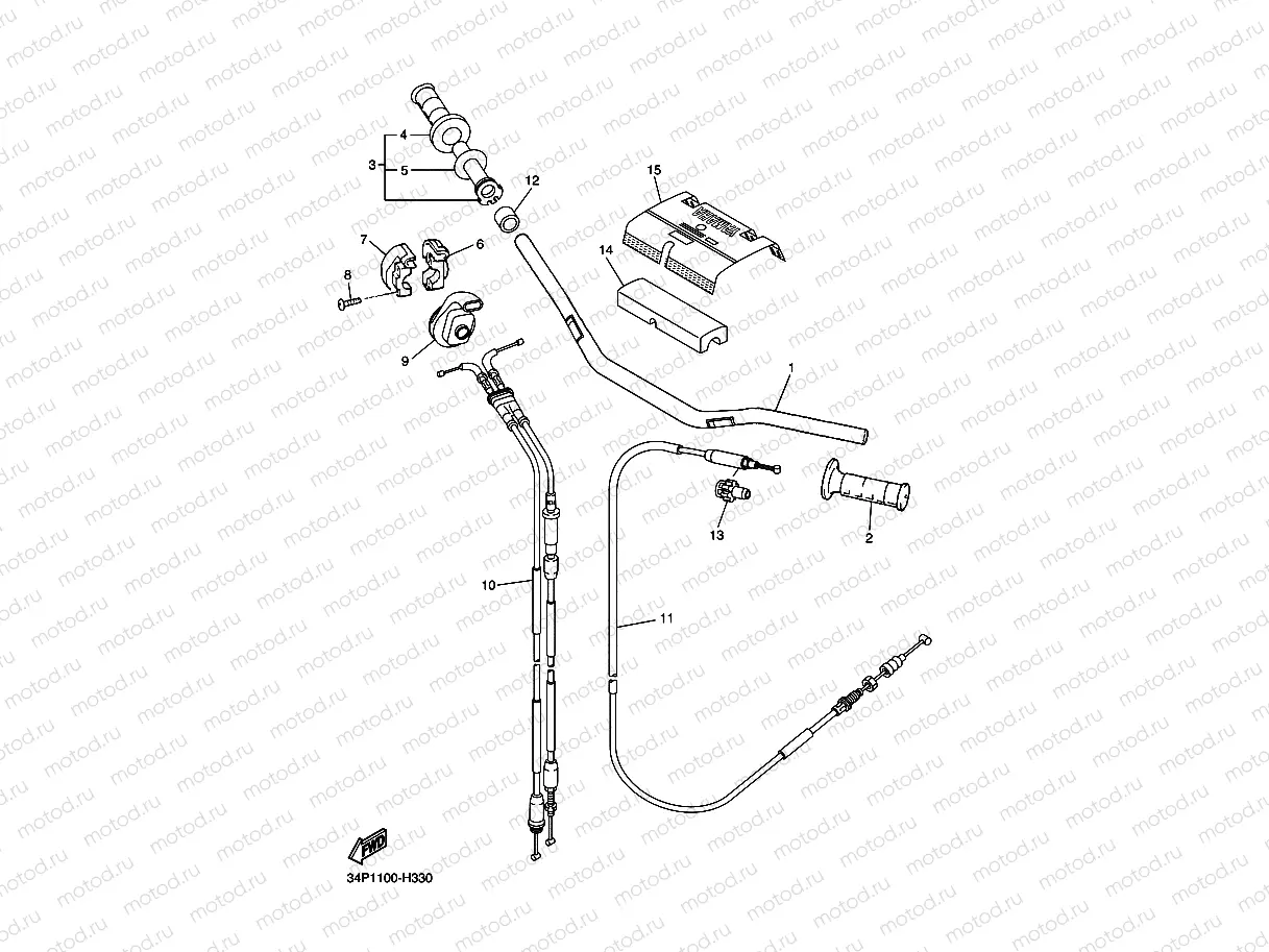 STEERING HANDLE & CABLE