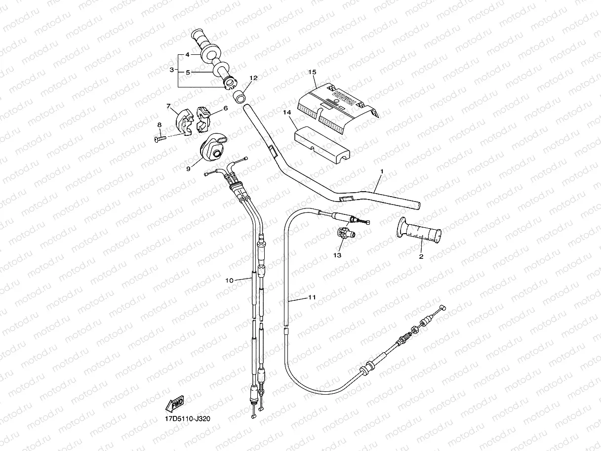 STEERING HANDLE & CABLE