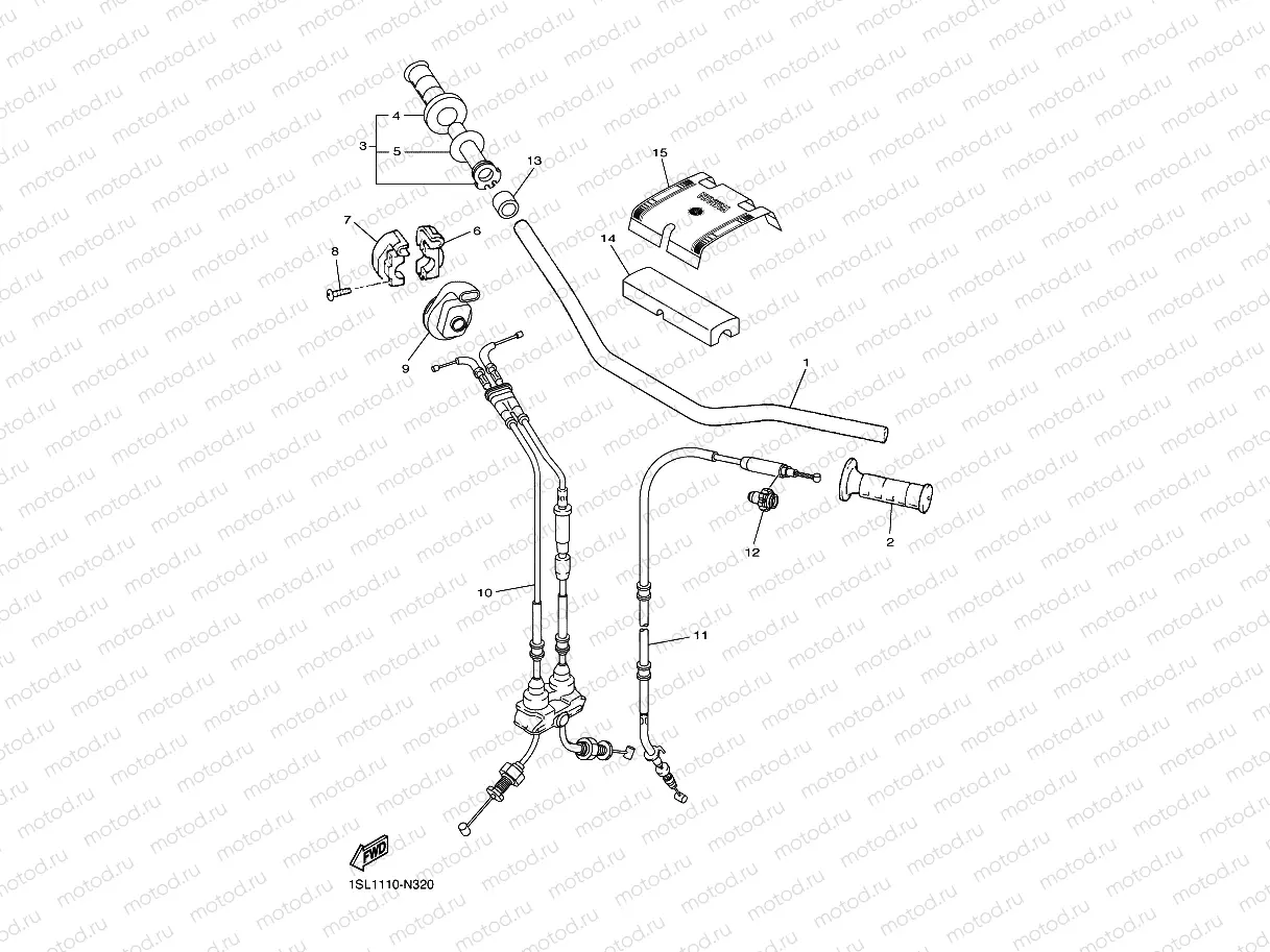 STEERING HANDLE & CABLE