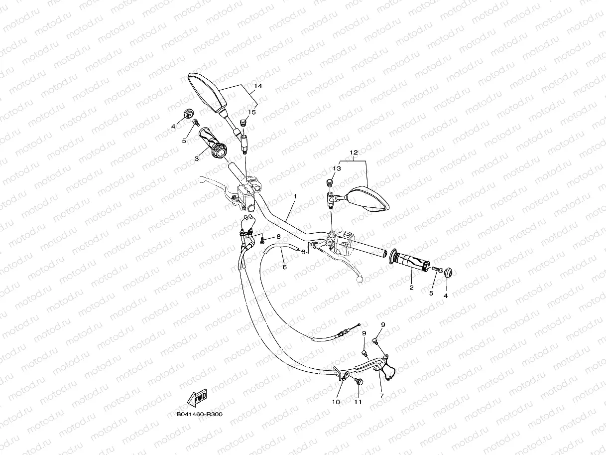 STEERING HANDLE & CABLE