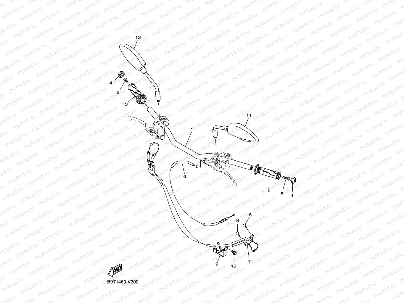STEERING HANDLE & CABLE