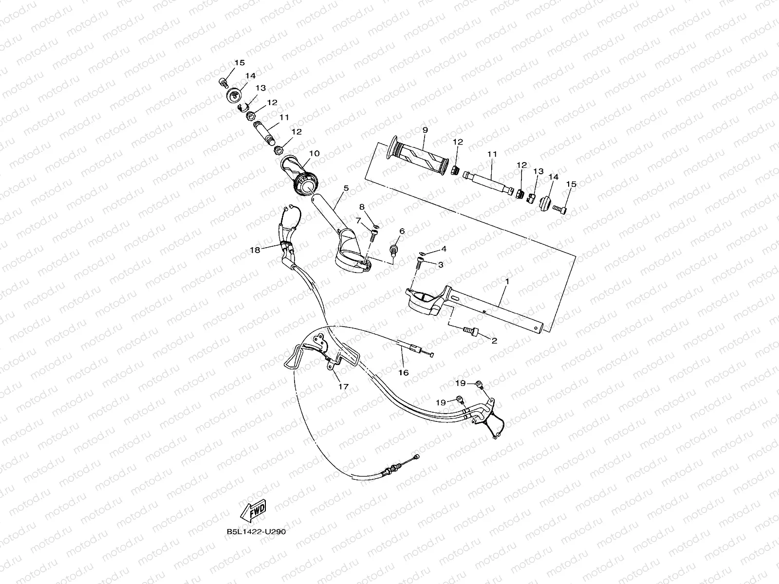 STEERING HANDLE & CABLE
