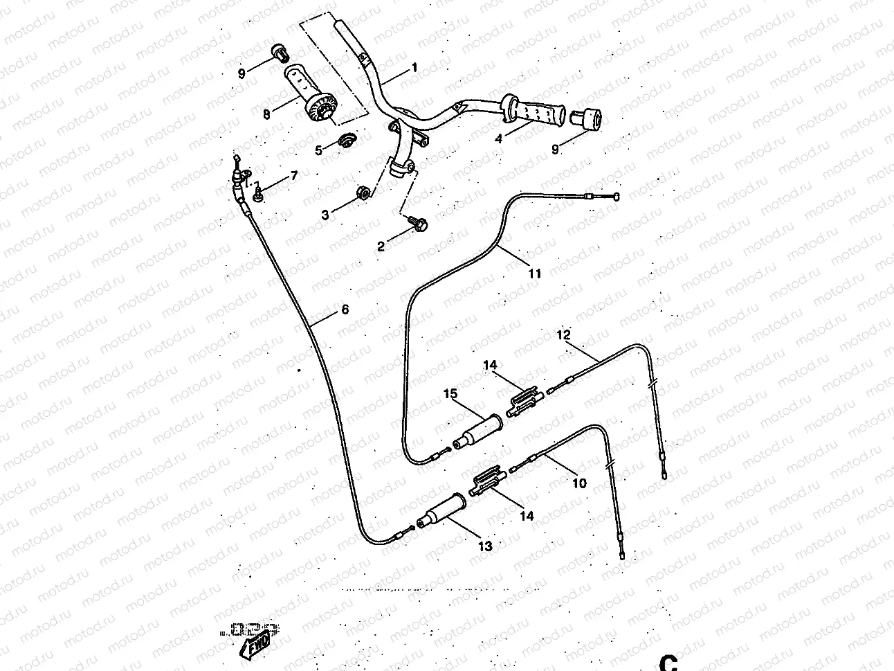 STEERING HANDLE & CABLE