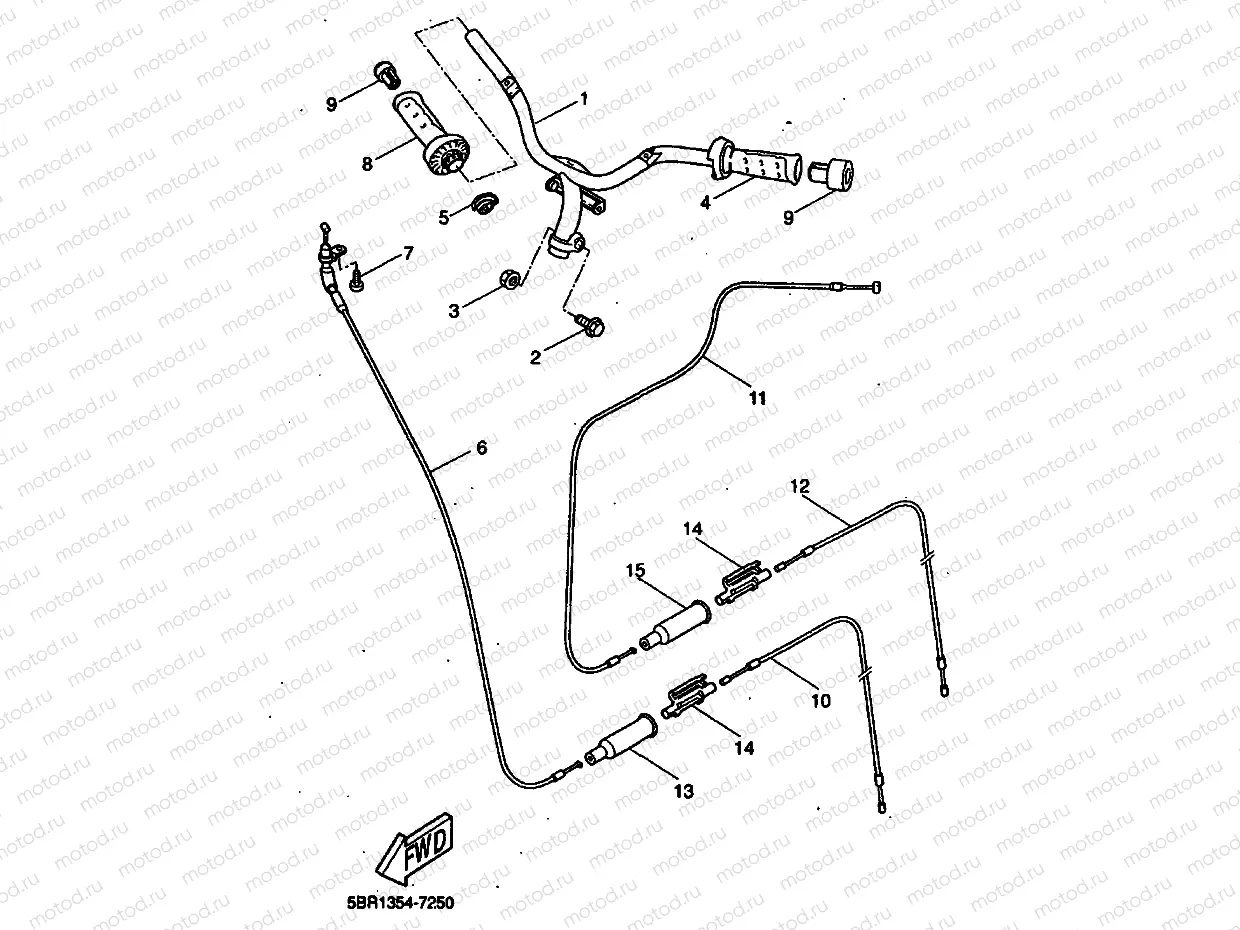 STEERING HANDLE & CABLE