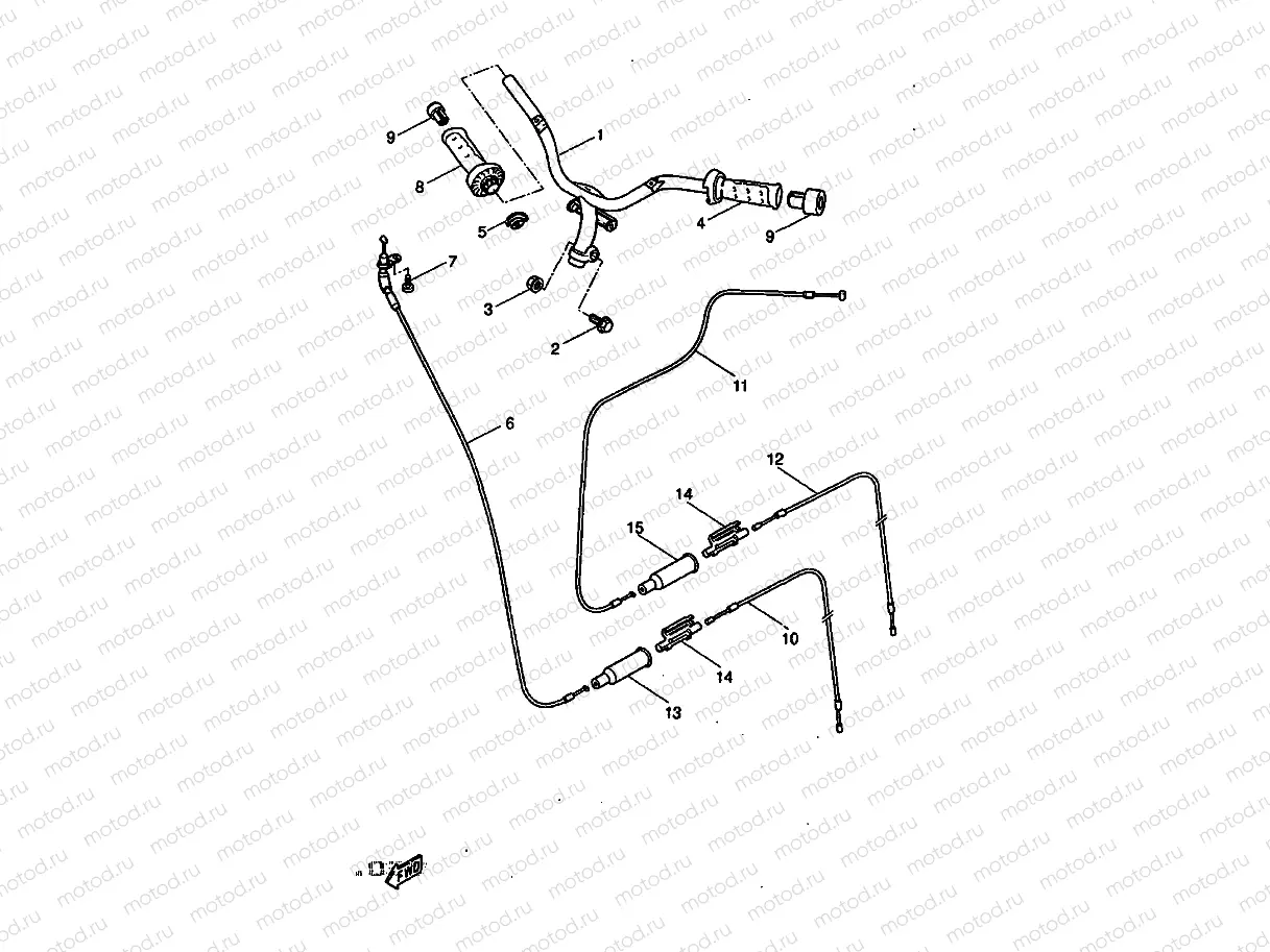 STEERING HANDLE & CABLE