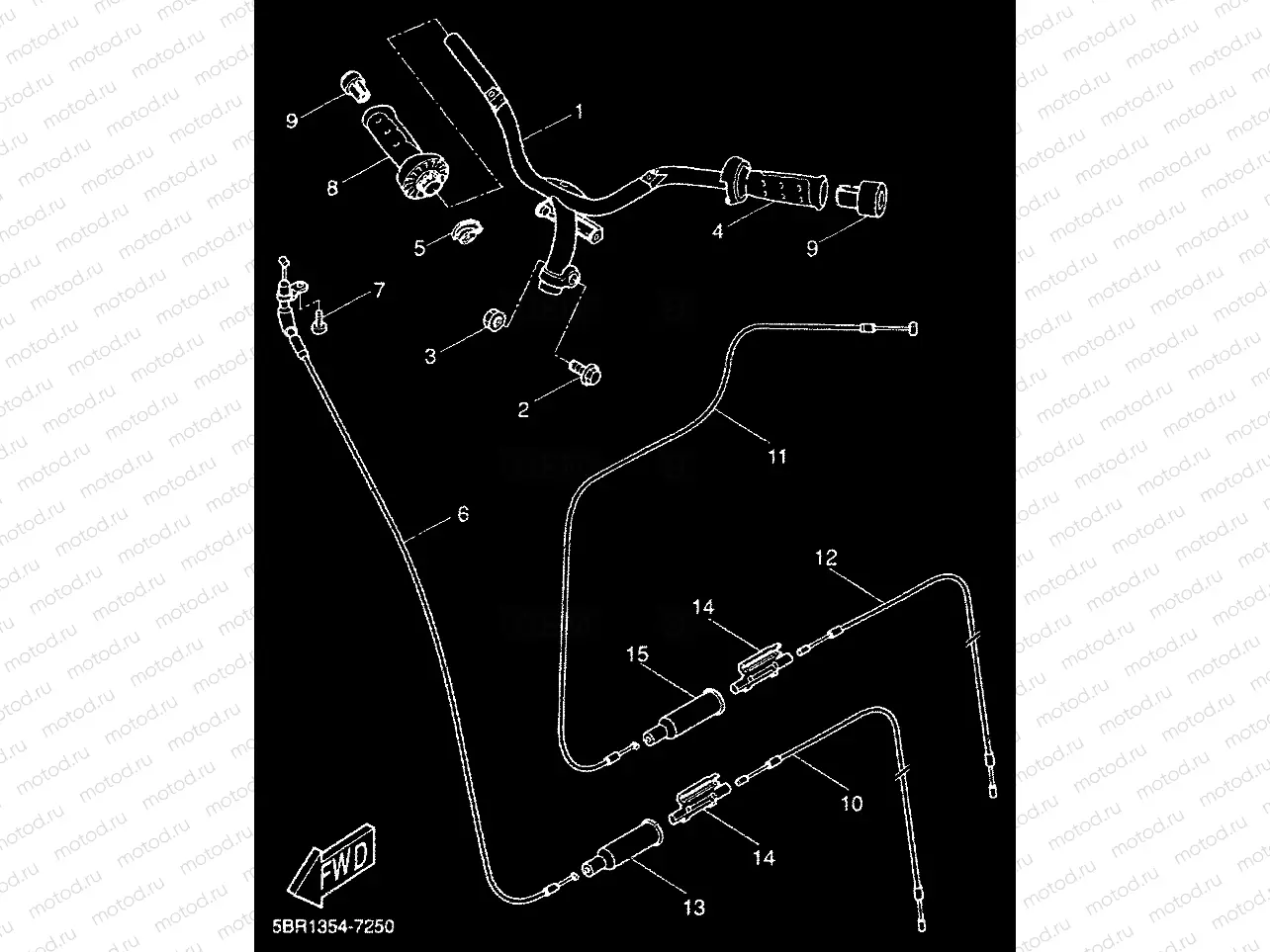 STEERING HANDLE & CABLE