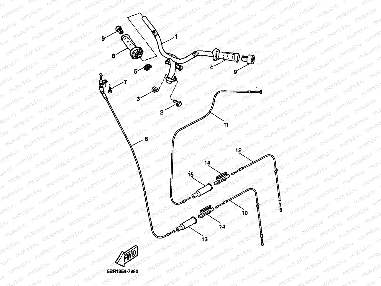 STEERING HANDLE & CABLE
