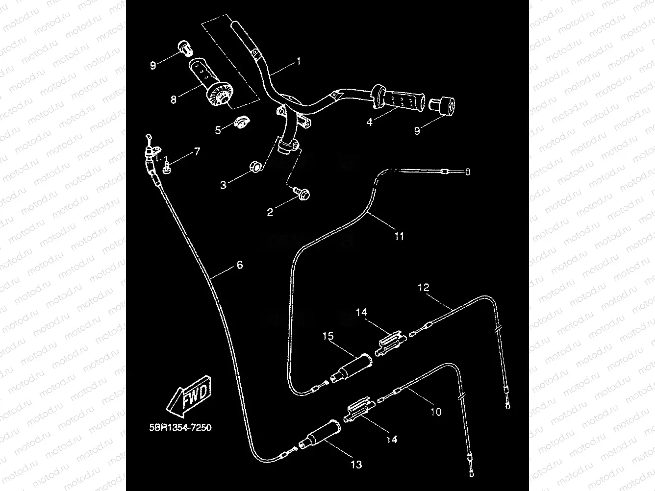 STEERING HANDLE & CABLE