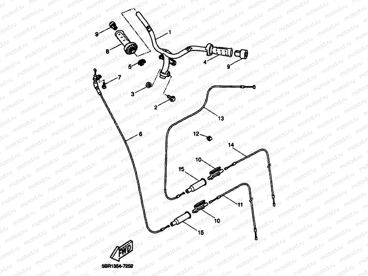 STEERING HANDLE & CABLE