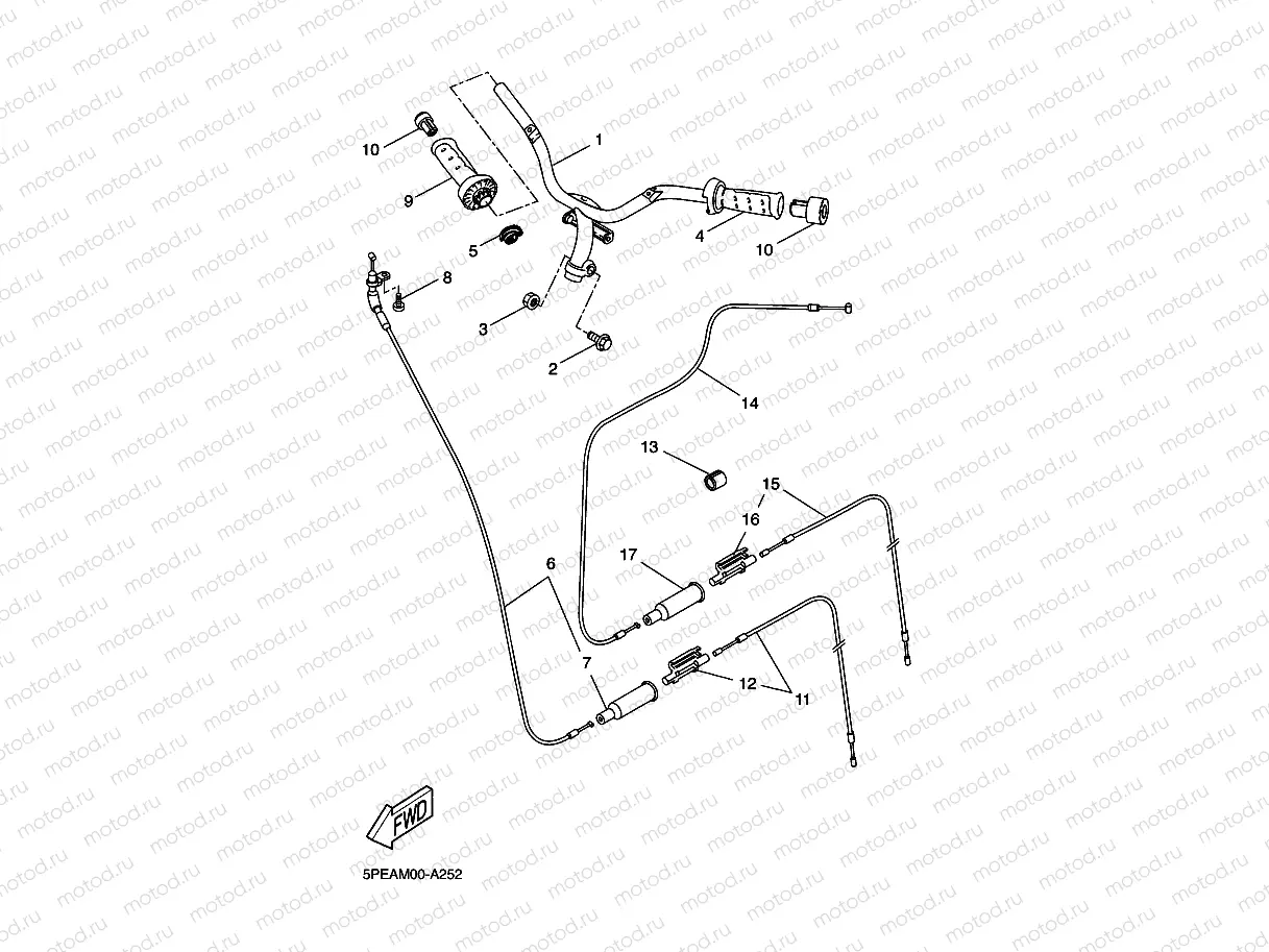 STEERING HANDLE & CABLE