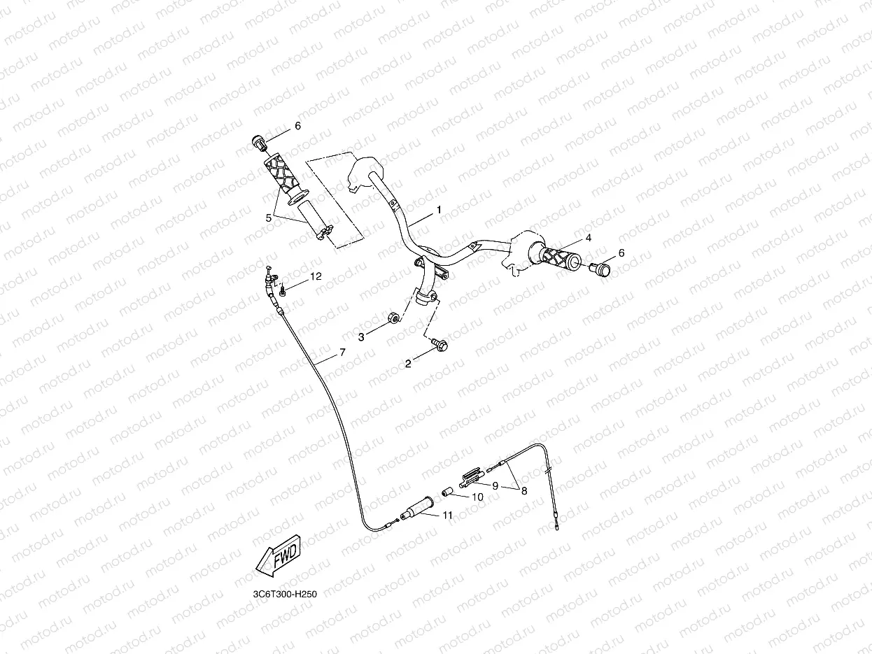 STEERING HANDLE & CABLE