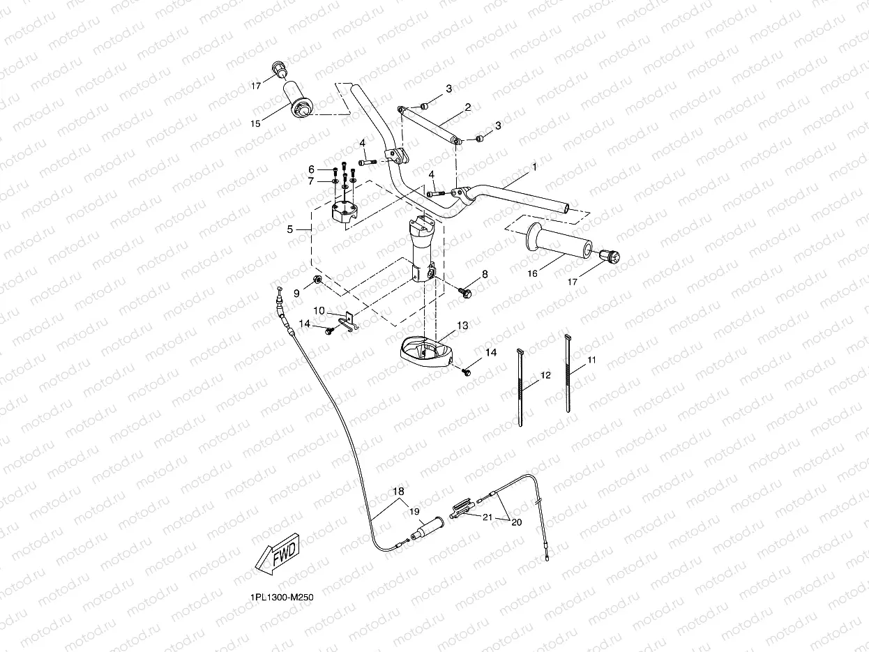 STEERING HANDLE & CABLE