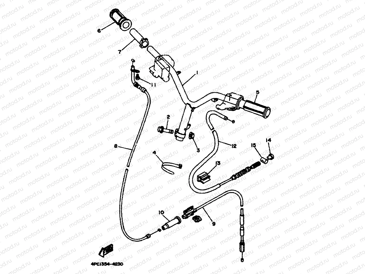 STEERING HANDLE & CABLE