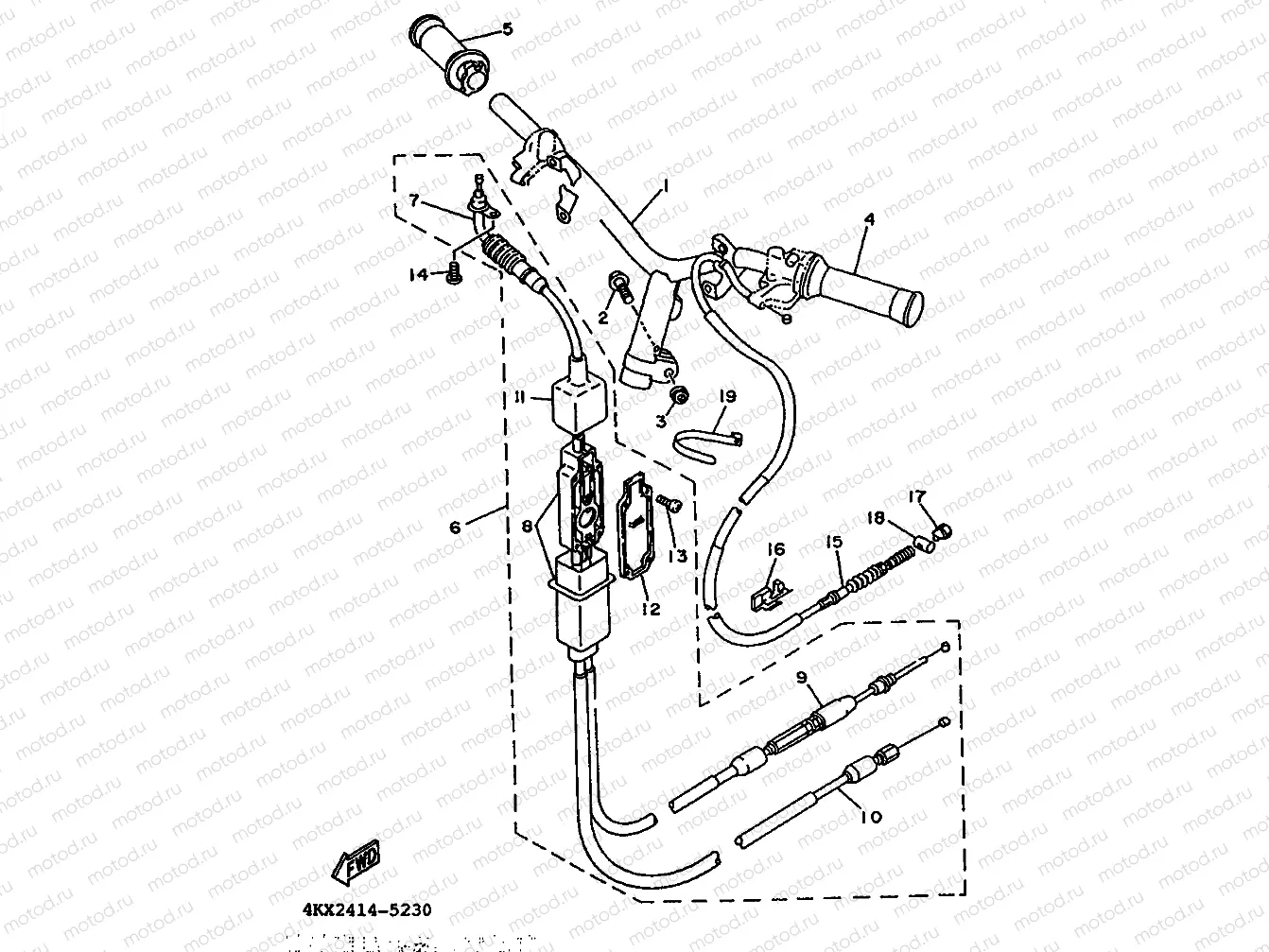 STEERING HANDLE & CABLE
