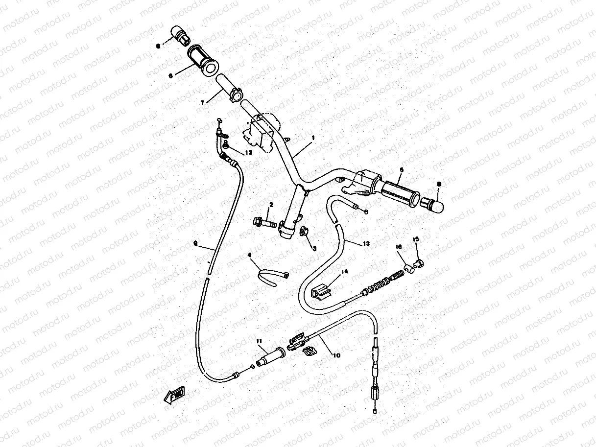 STEERING HANDLE & CABLE