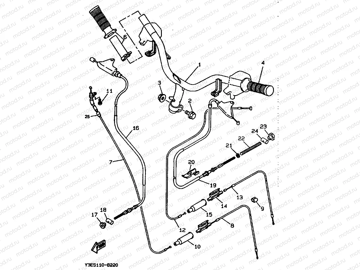 STEERING HANDLE & CABLE