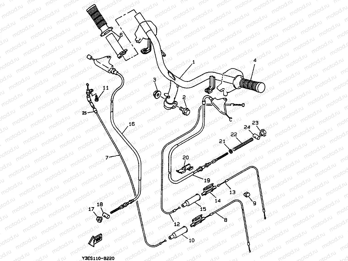 STEERING HANDLE & CABLE