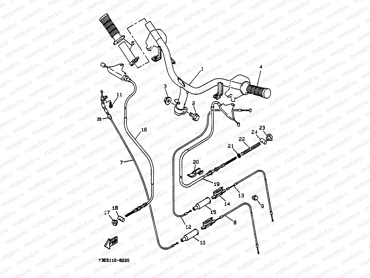 STEERING HANDLE & CABLE