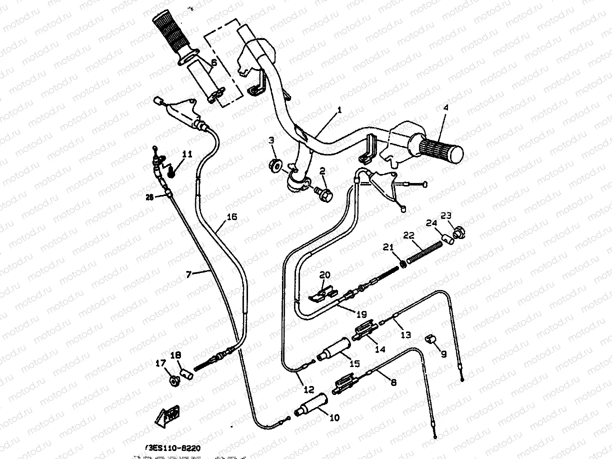 STEERING HANDLE & CABLE