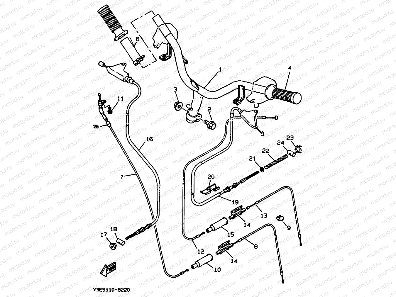 STEERING HANDLE & CABLE