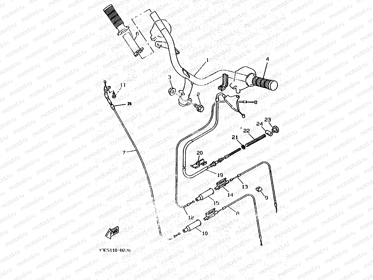 STEERING HANDLE & CABLE