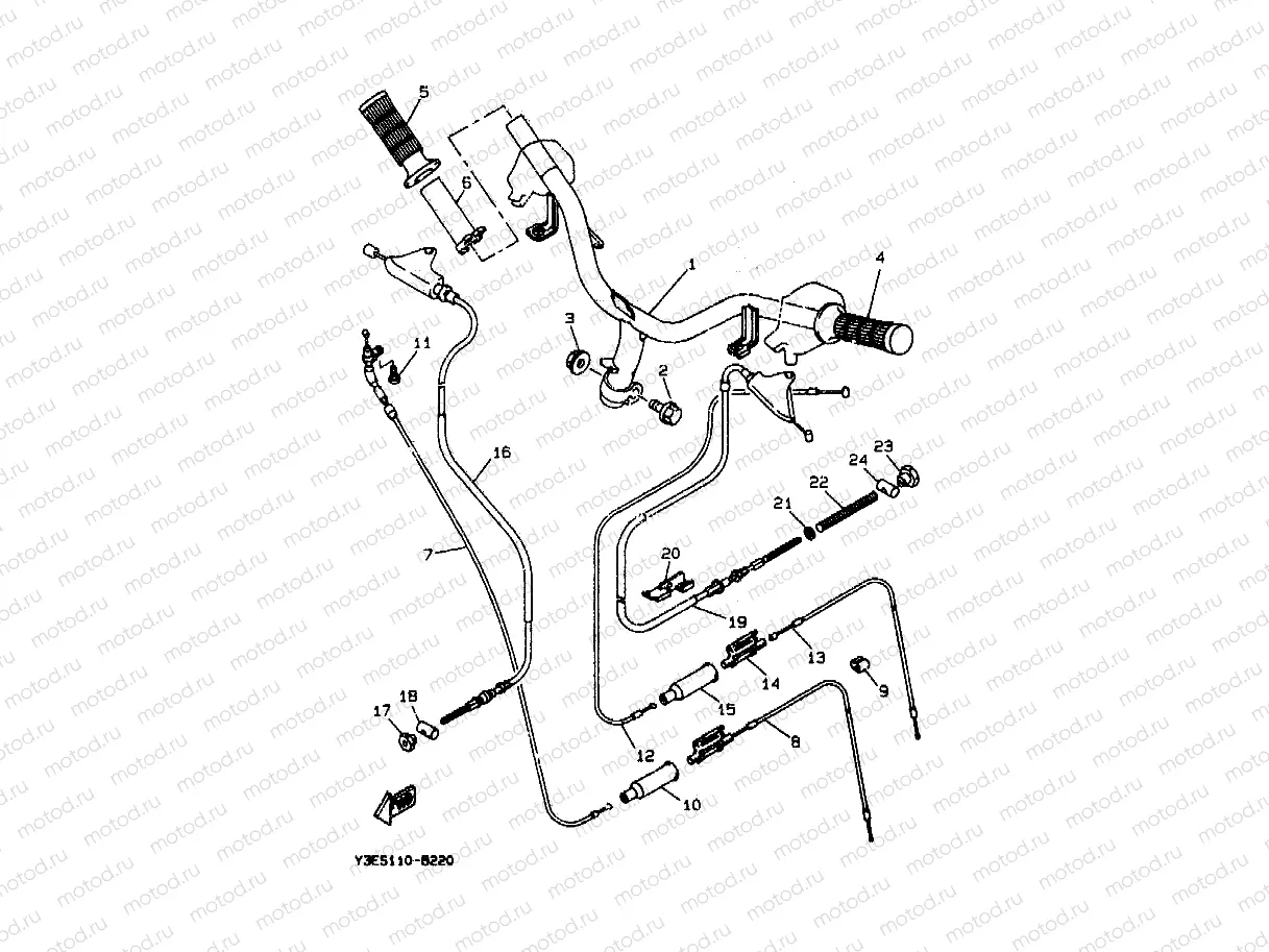 STEERING HANDLE & CABLE
