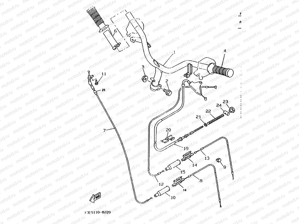 STEERING HANDLE & CABLE