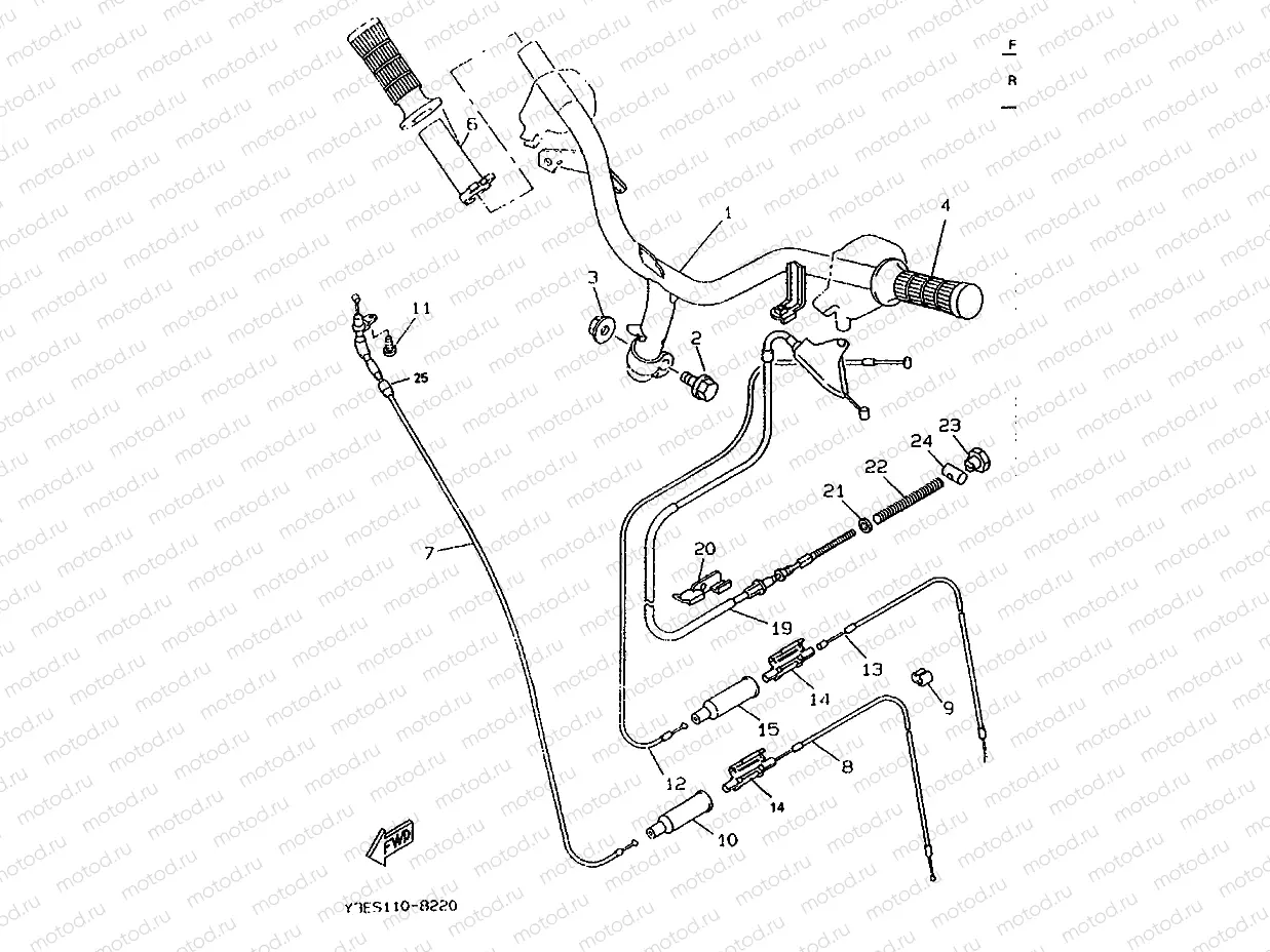 STEERING HANDLE & CABLE