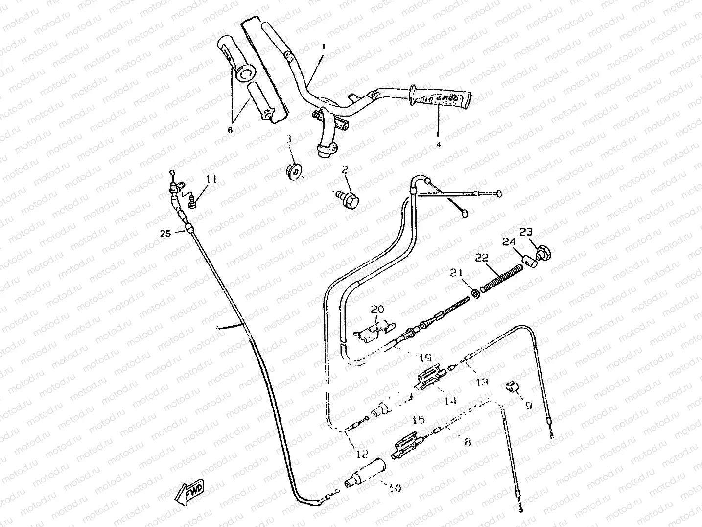 STEERING HANDLE & CABLE