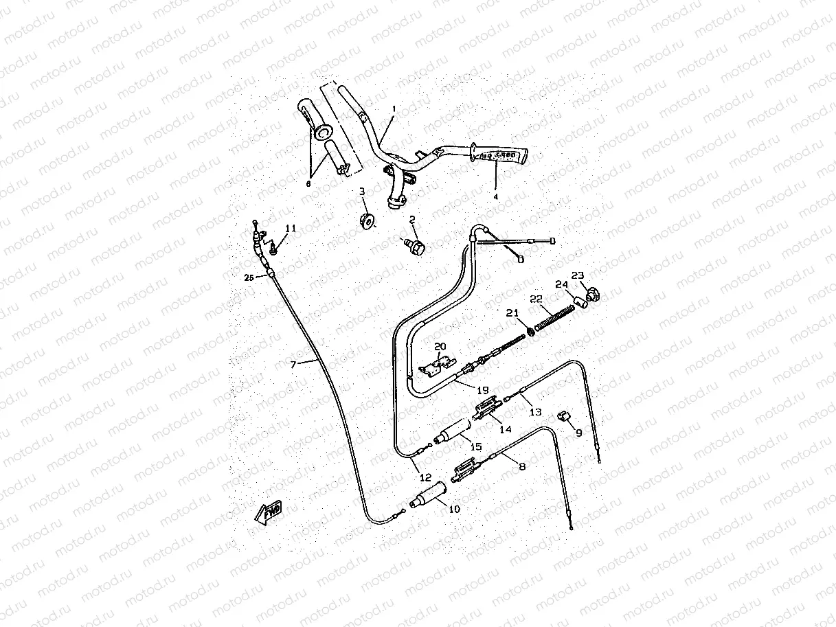 STEERING HANDLE & CABLE