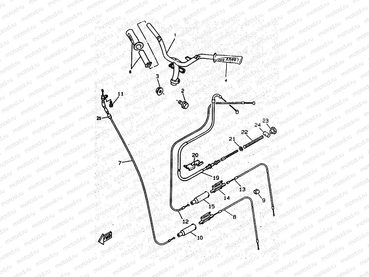 STEERING HANDLE & CABLE