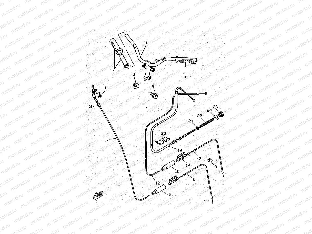 STEERING HANDLE & CABLE