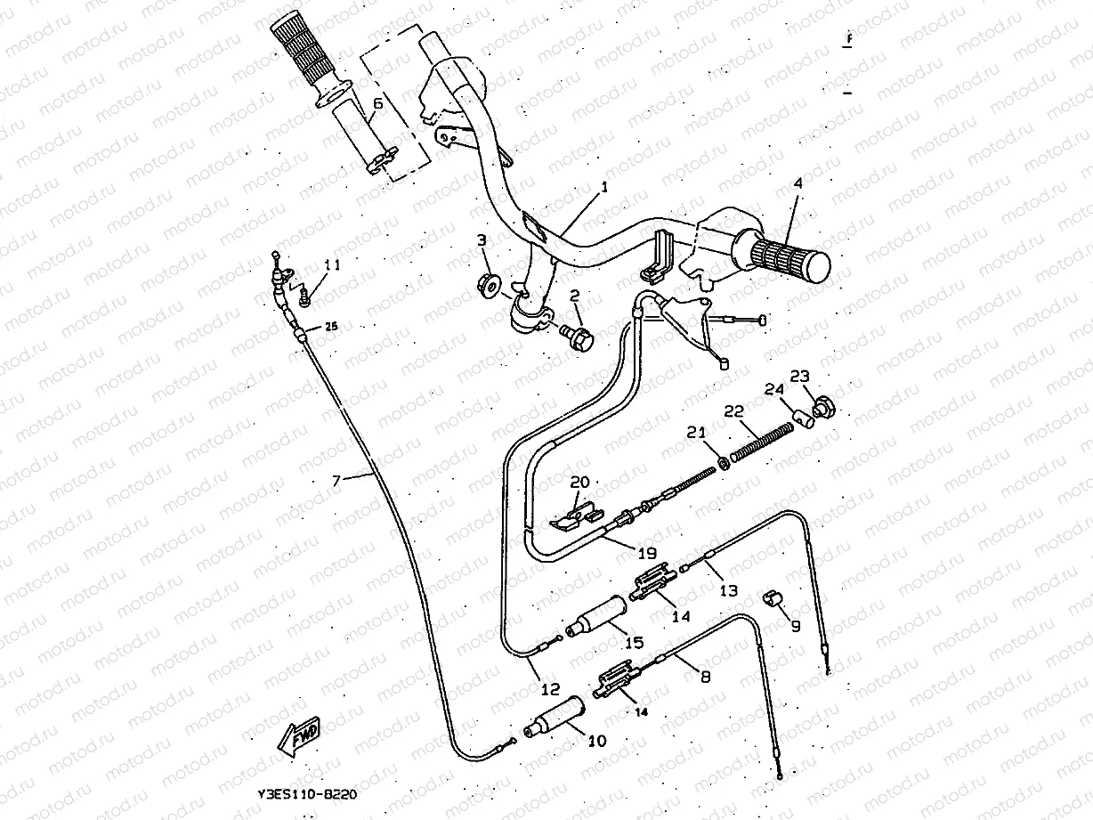 STEERING HANDLE & CABLE