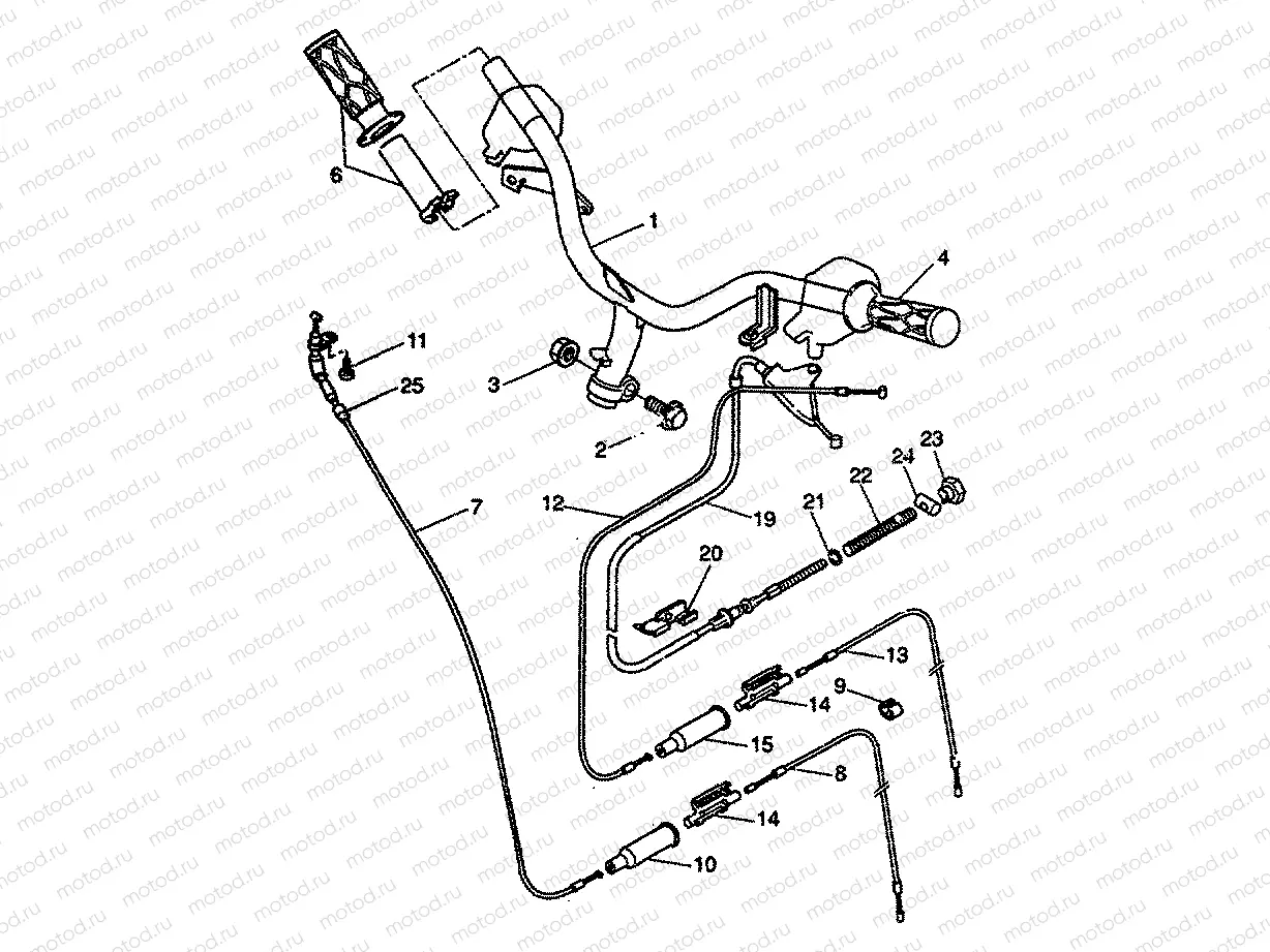 STEERING HANDLE & CABLE