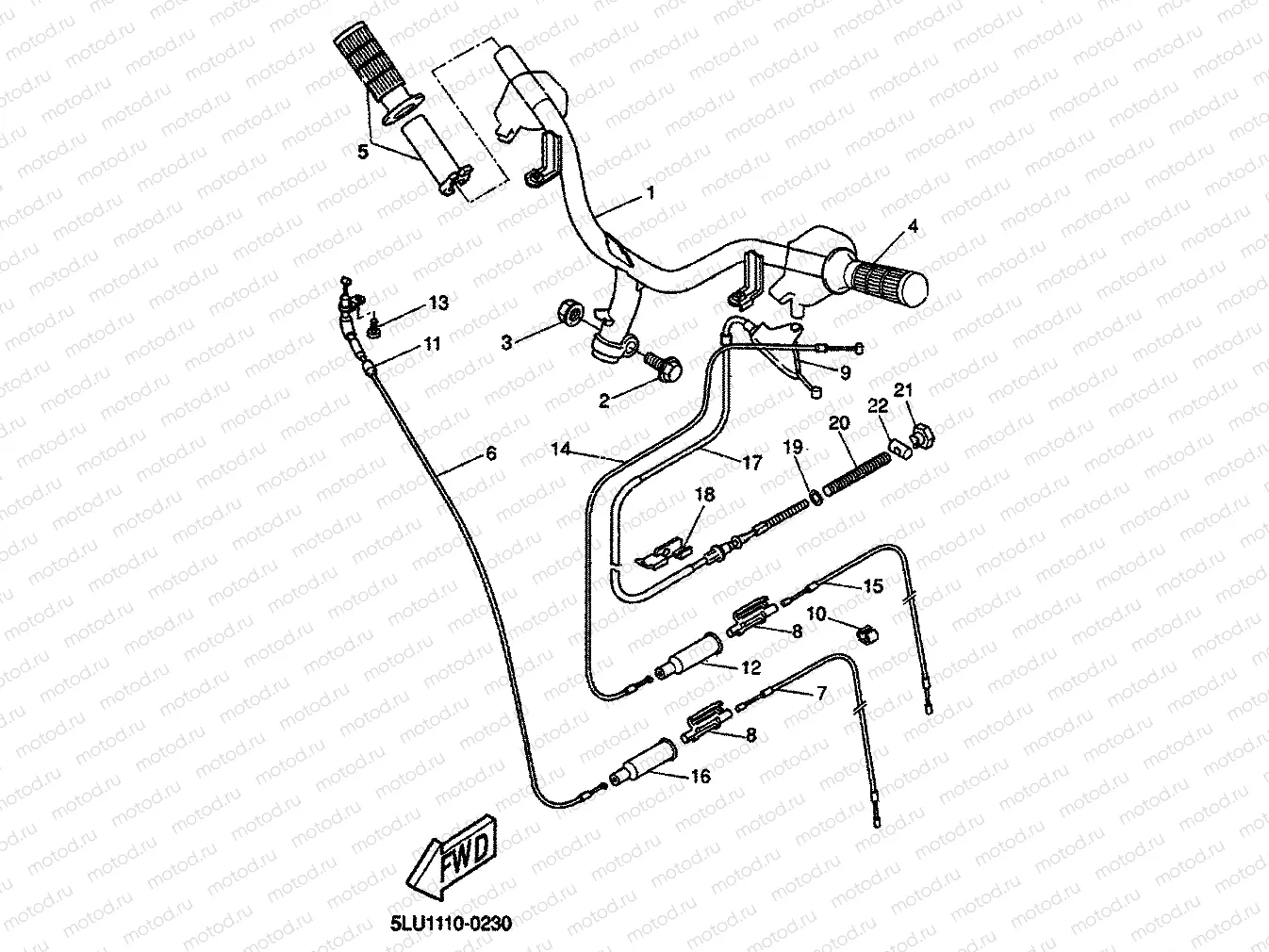 STEERING HANDLE & CABLE