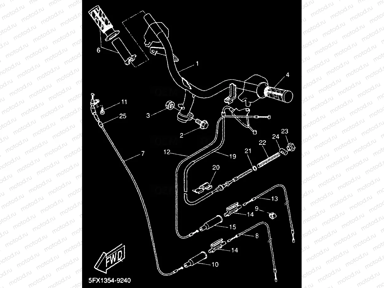 STEERING HANDLE & CABLE