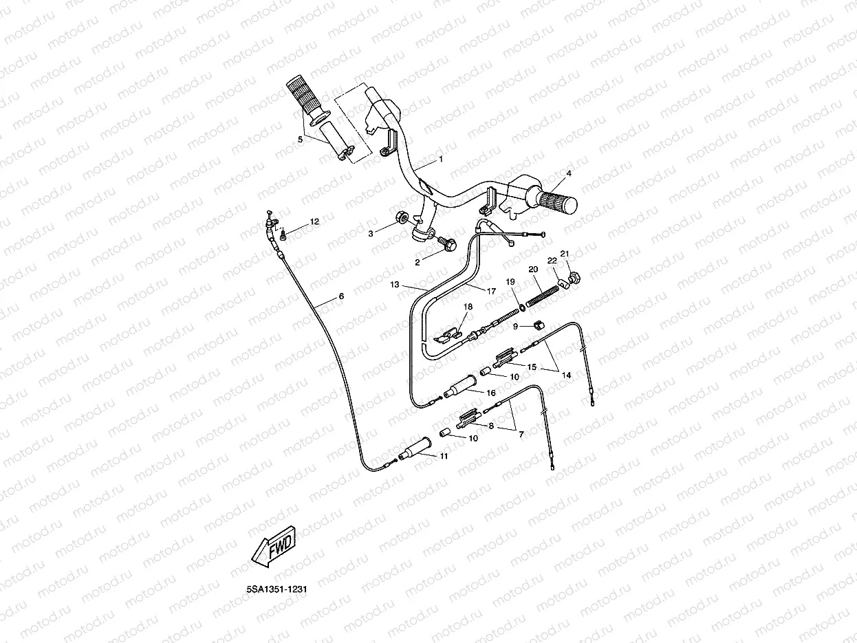 STEERING HANDLE & CABLE