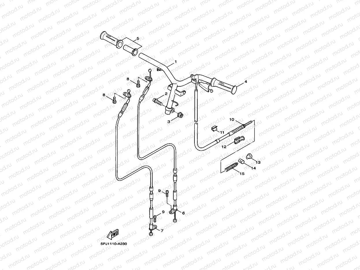 STEERING HANDLE & CABLE